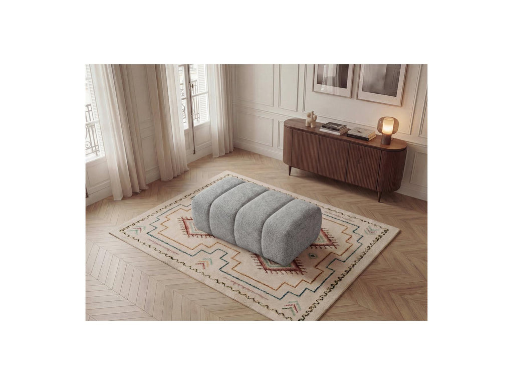 Nesty - Pouf - Tissu Chiné