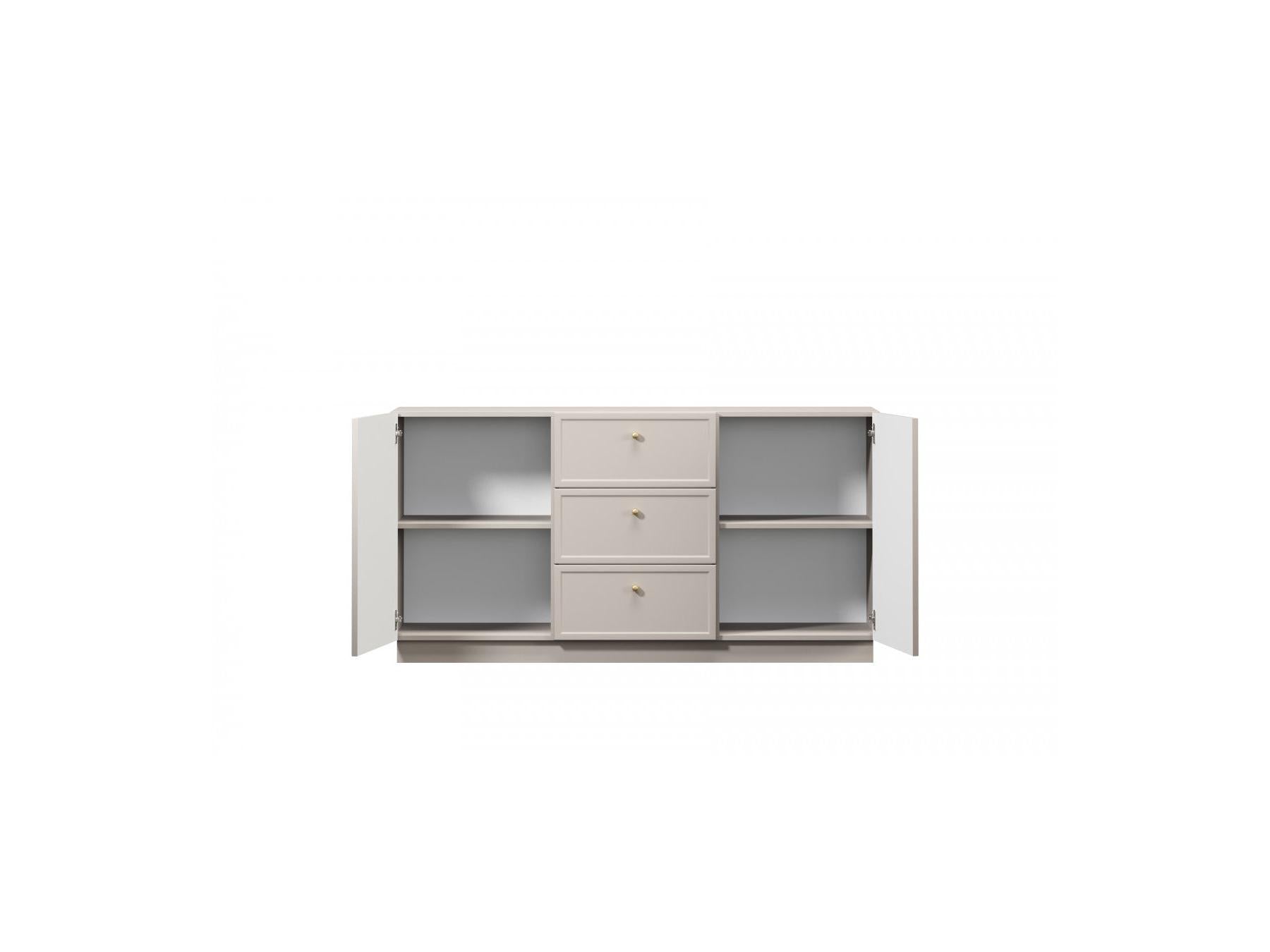 Lorina - Buffet 2 Portes 3 Tiroirs