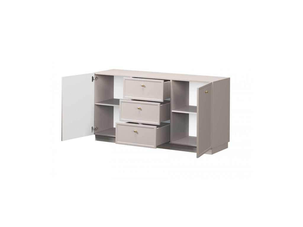 Lorina - Buffet 2 Portes 3 Tiroirs