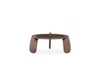 Helio - Table Basse Ronde Helio Bois Massif De Manguier