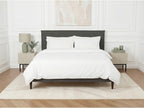 Sary - Bed with Solid Slats - Wenge Wood Legs
