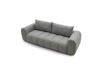 Nesty - Canapé Droit Fixe 3 Places - Tissu Chiné