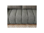 Nesty - Canapé Droit Fixe 3 Places - Tissu Chiné