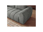 Nesty - Canapé Droit Fixe 3 Places - Tissu Chiné
