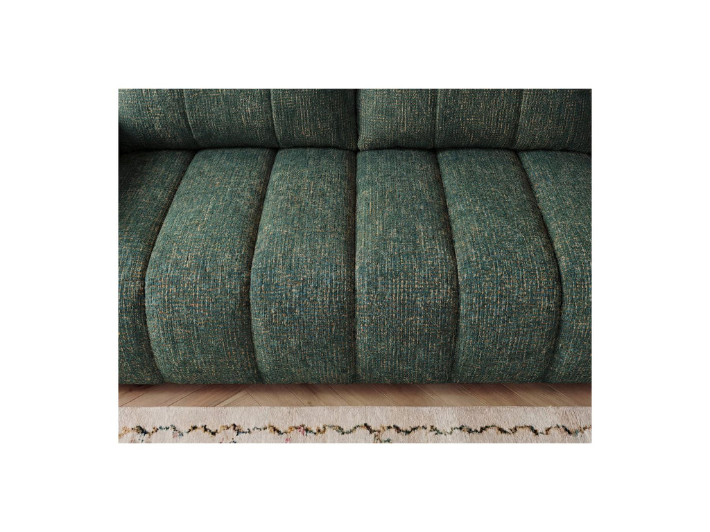 Nesty - Canapé Droit Fixe 3 Places - Tissu Chiné
