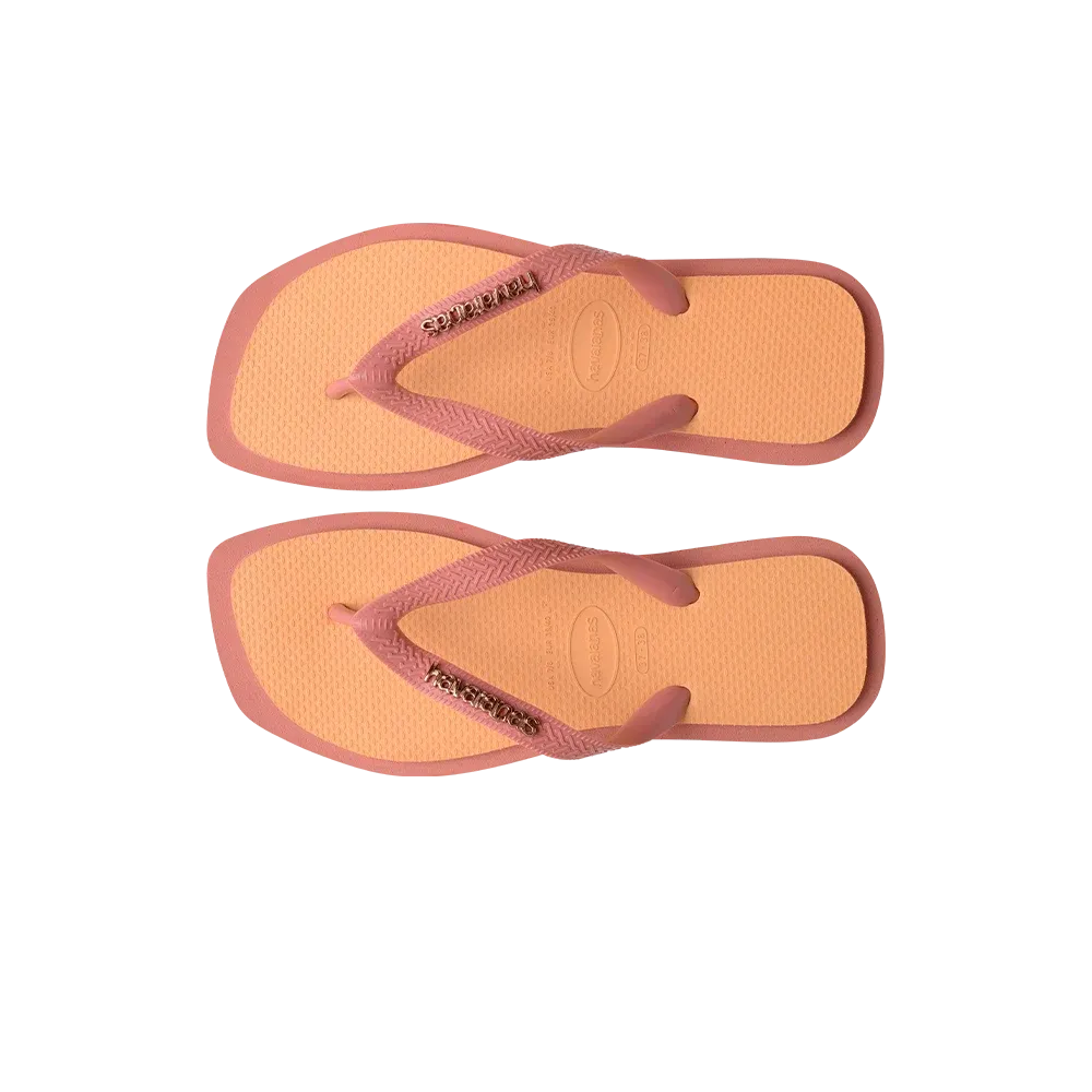 Havaianas - Tongs Top Square Fusion Canyon Clay/Peach