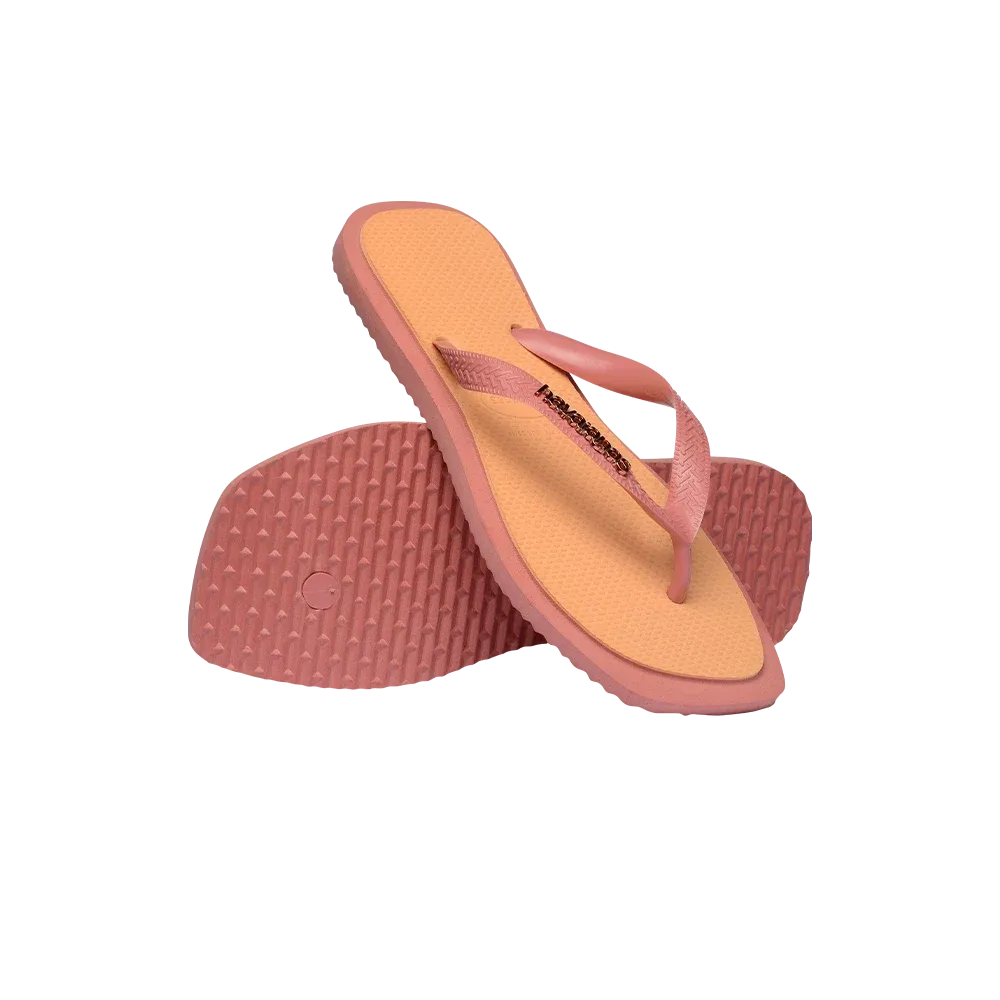 Havaianas - Tongs Top Square Fusion Canyon Clay/Peach