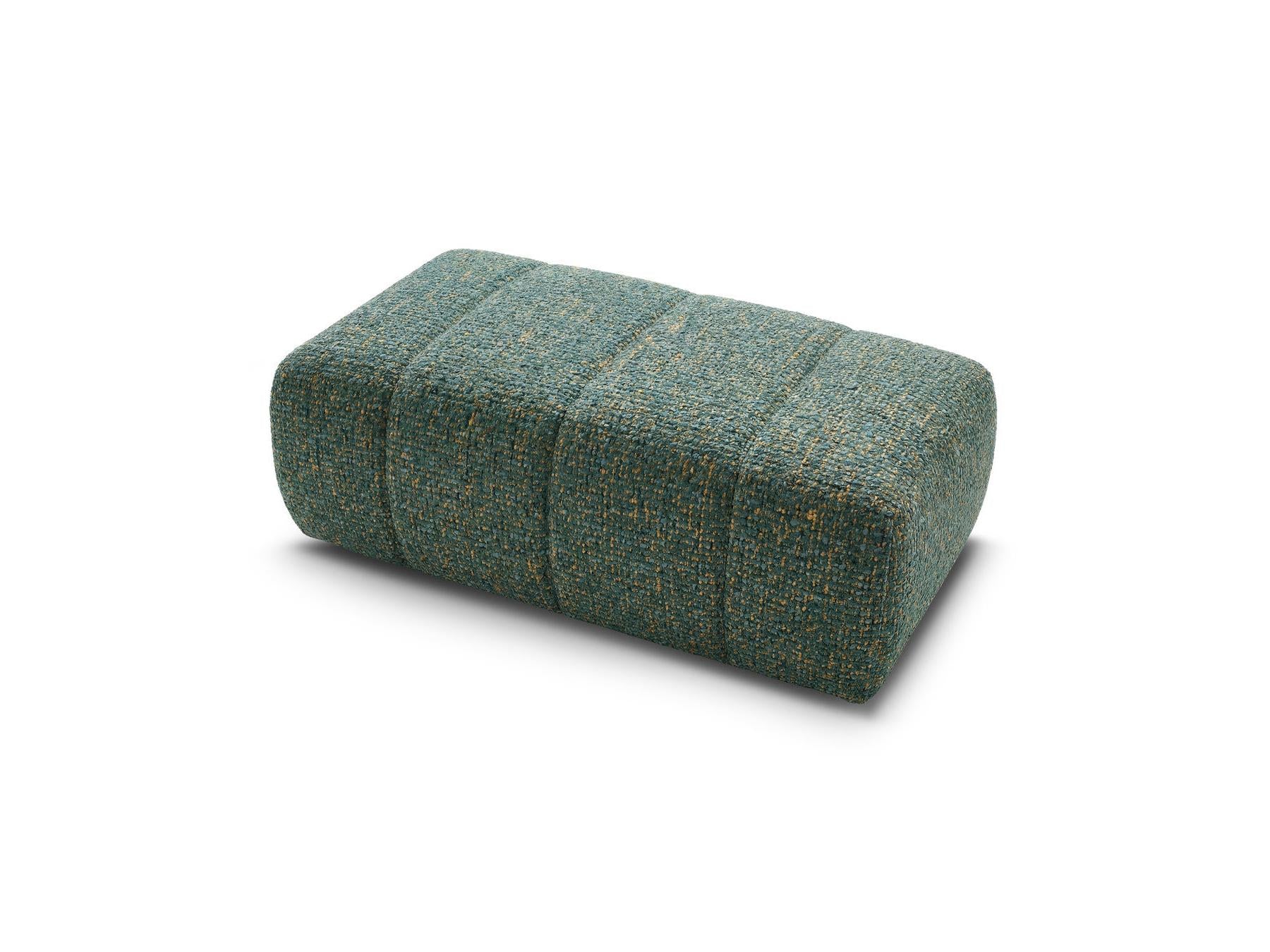 Nesty - Pouf - Tissu Chiné