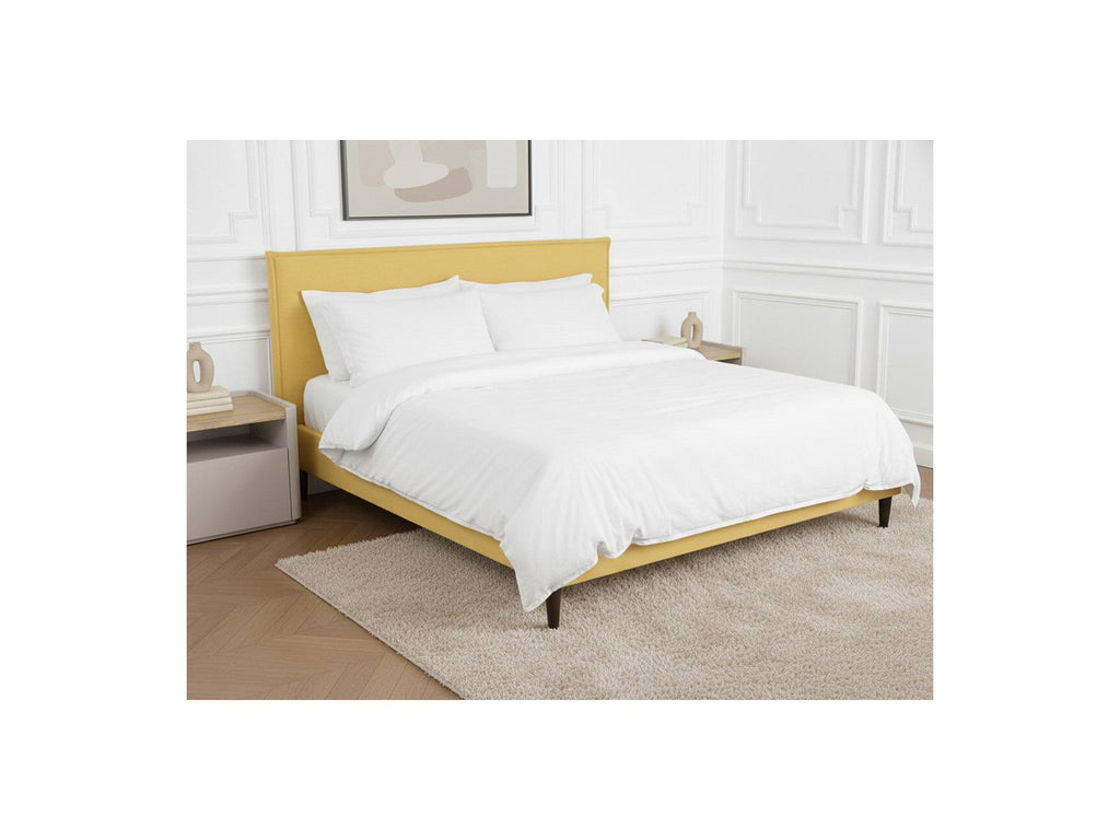 Sary - Bed with Solid Slats - Wenge Wood Legs