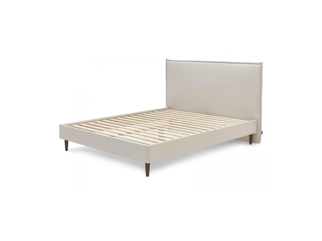 Sary - Bed with Solid Slats - Wenge Wood Legs