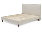 Sary - Bed with Solid Slats - Wenge Wood Legs
