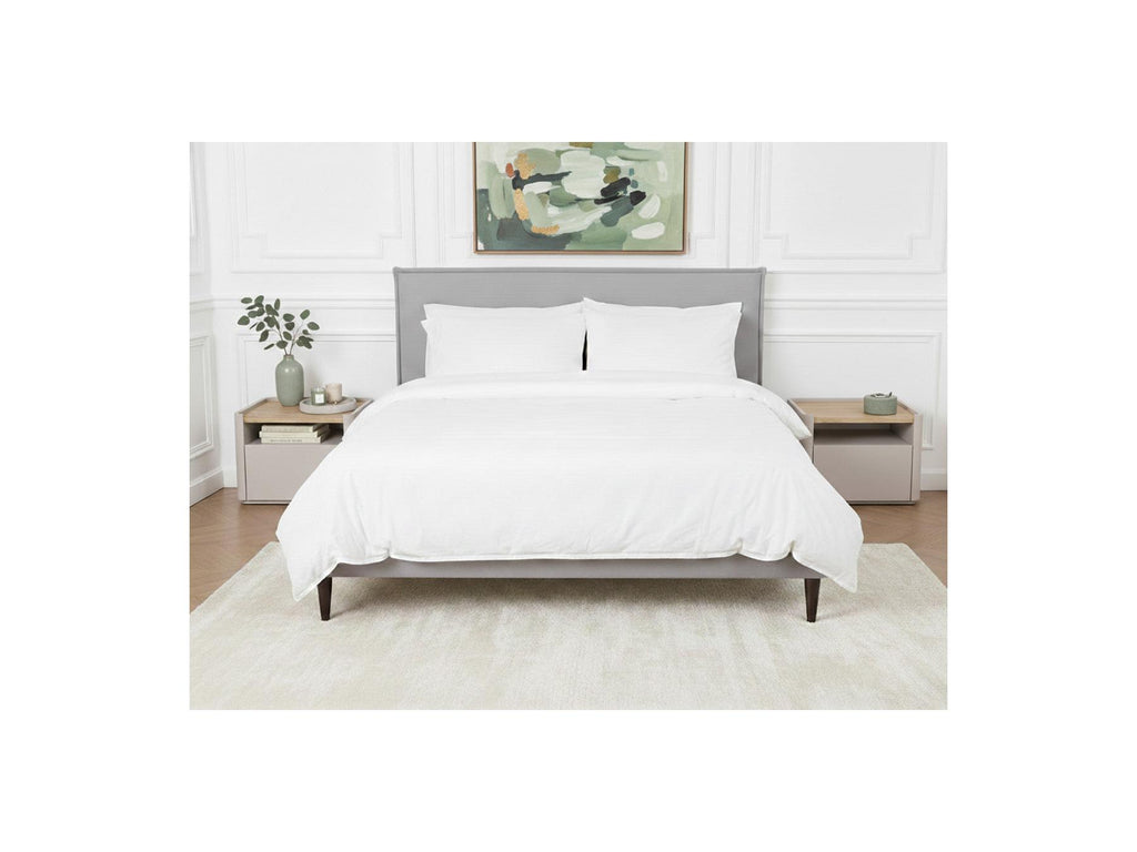 Sary - Bed with Solid Slats - Wenge Wood Legs