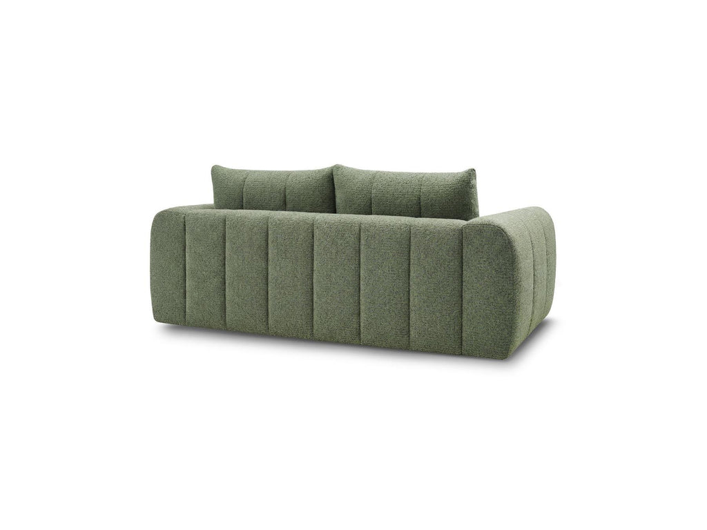 Nesty - Canapé Droit Fixe 3 Places - Tissu Chiné