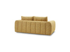 Nesty - Canapé Droit Fixe 3 Places - Tissu Chiné