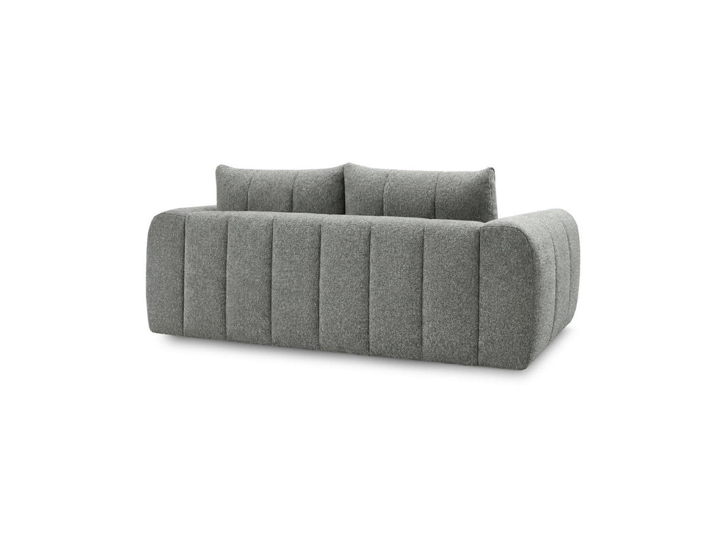 Nesty - Canapé Droit Fixe 3 Places - Tissu Chiné