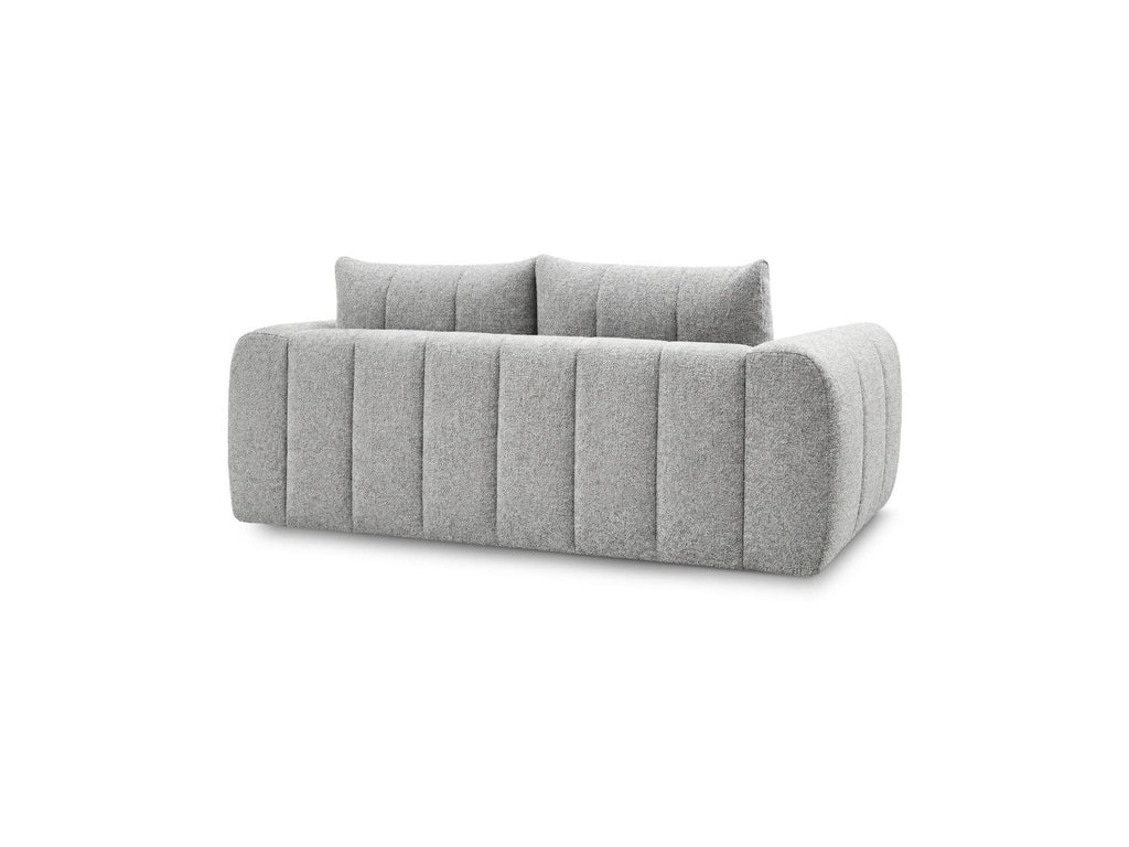 Nesty - Canapé Droit Fixe 3 Places - Tissu Chiné