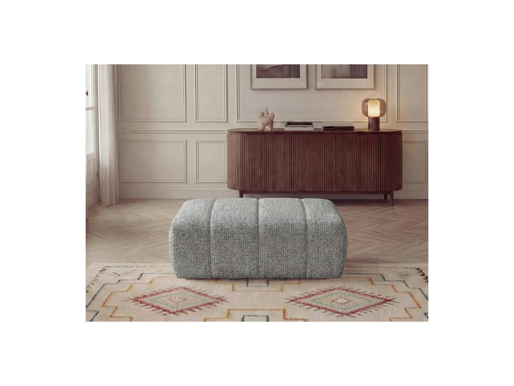 Nesty - Pouf - Tissu Chiné