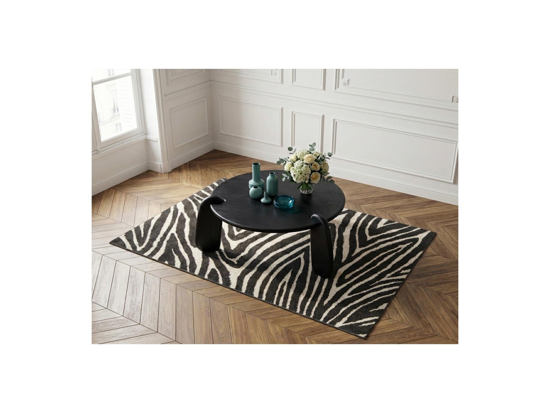 Helio - Table Basse Ronde Helio Bois Massif De Manguier