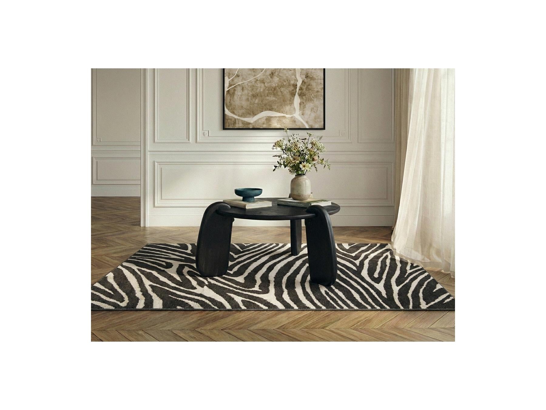 Helio - Table Basse Ronde Helio Bois Massif De Manguier