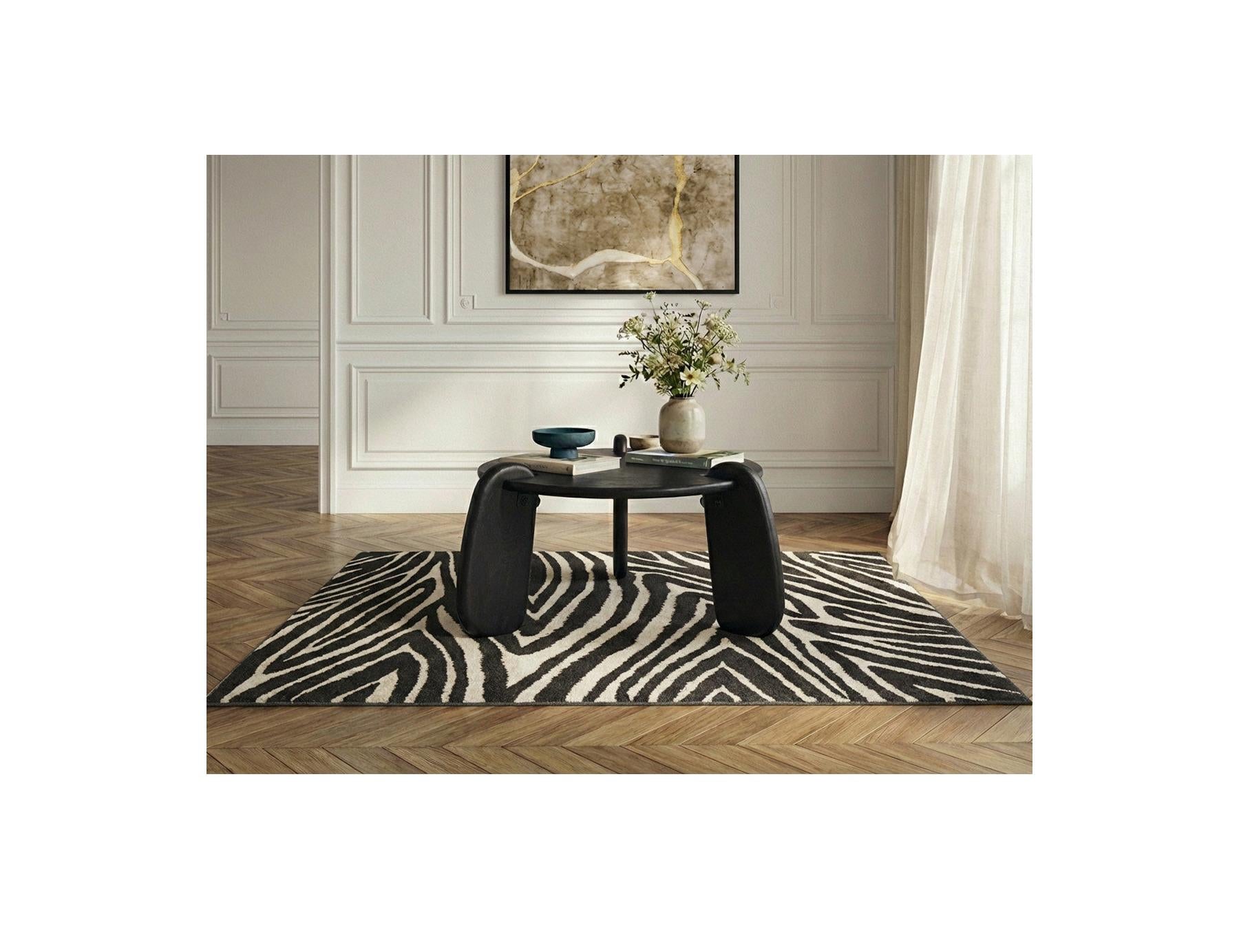 Helio - Table Basse Ronde Helio Bois Massif De Manguier