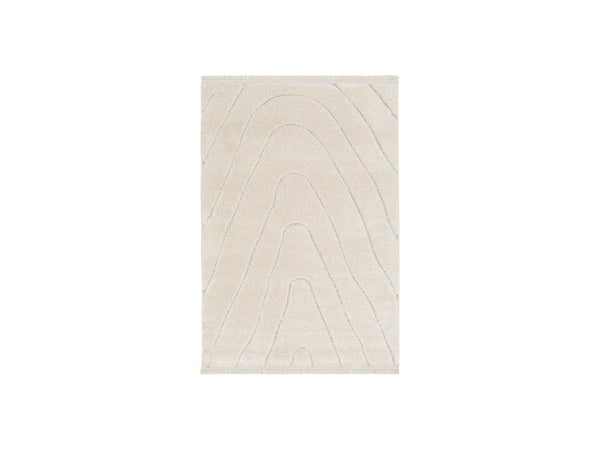 Meline - Tapis Poils Longs - Motif Graphique