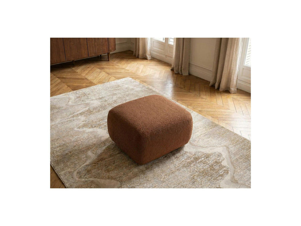 Montaigne - Ottoman - Bouclé Fabric
