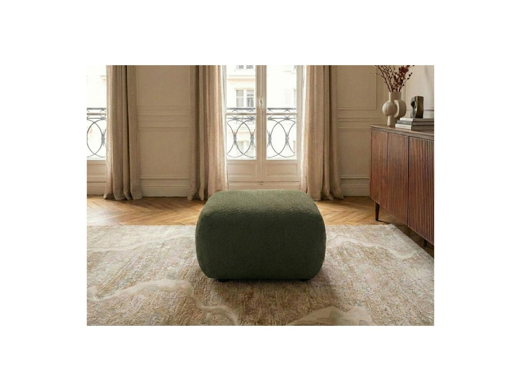 Montaigne - Ottoman - Bouclé Fabric
