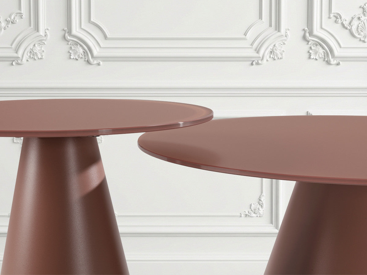 Set De 2 Tables Basses Valia Verre Trempé Et Métal