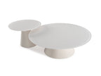 Set De 2 Tables Basses Valia Verre Trempé Et Métal