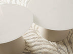 Set De 2 Tables Basses Valia Verre Trempé Et Métal