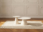 Set De 2 Tables Basses Valia Verre Trempé Et Métal