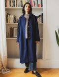 Cappotto Blu Navy Odran