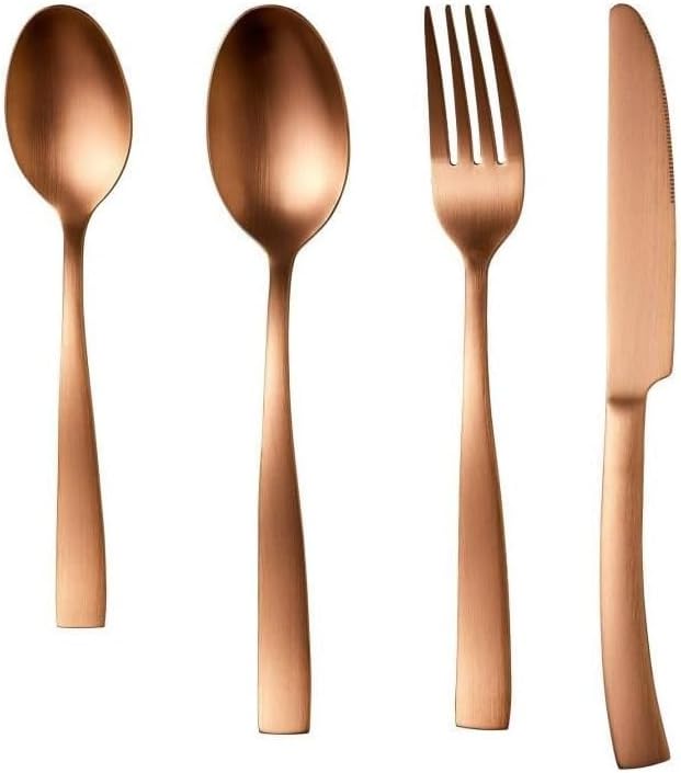 Ménagere 24 Pièces - Acier Inoxydable - Inox