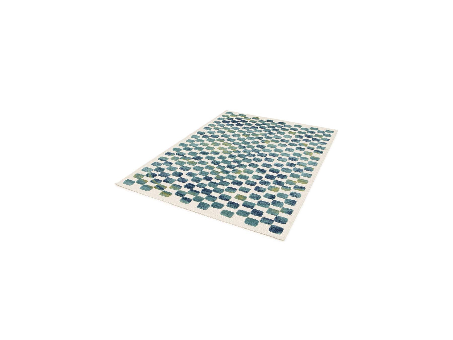 Muza - Tapis Poils Courts - Motif Graphique