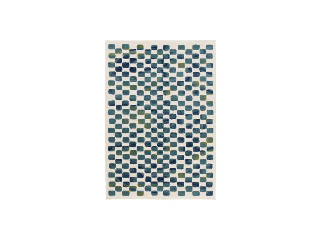 Muza - Tapis Poils Courts - Motif Graphique