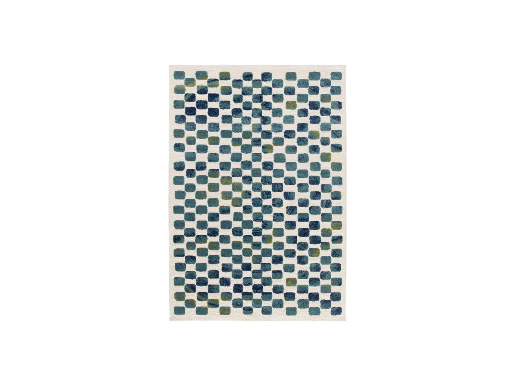 Muza - Tapis Poils Courts - Motif Graphique