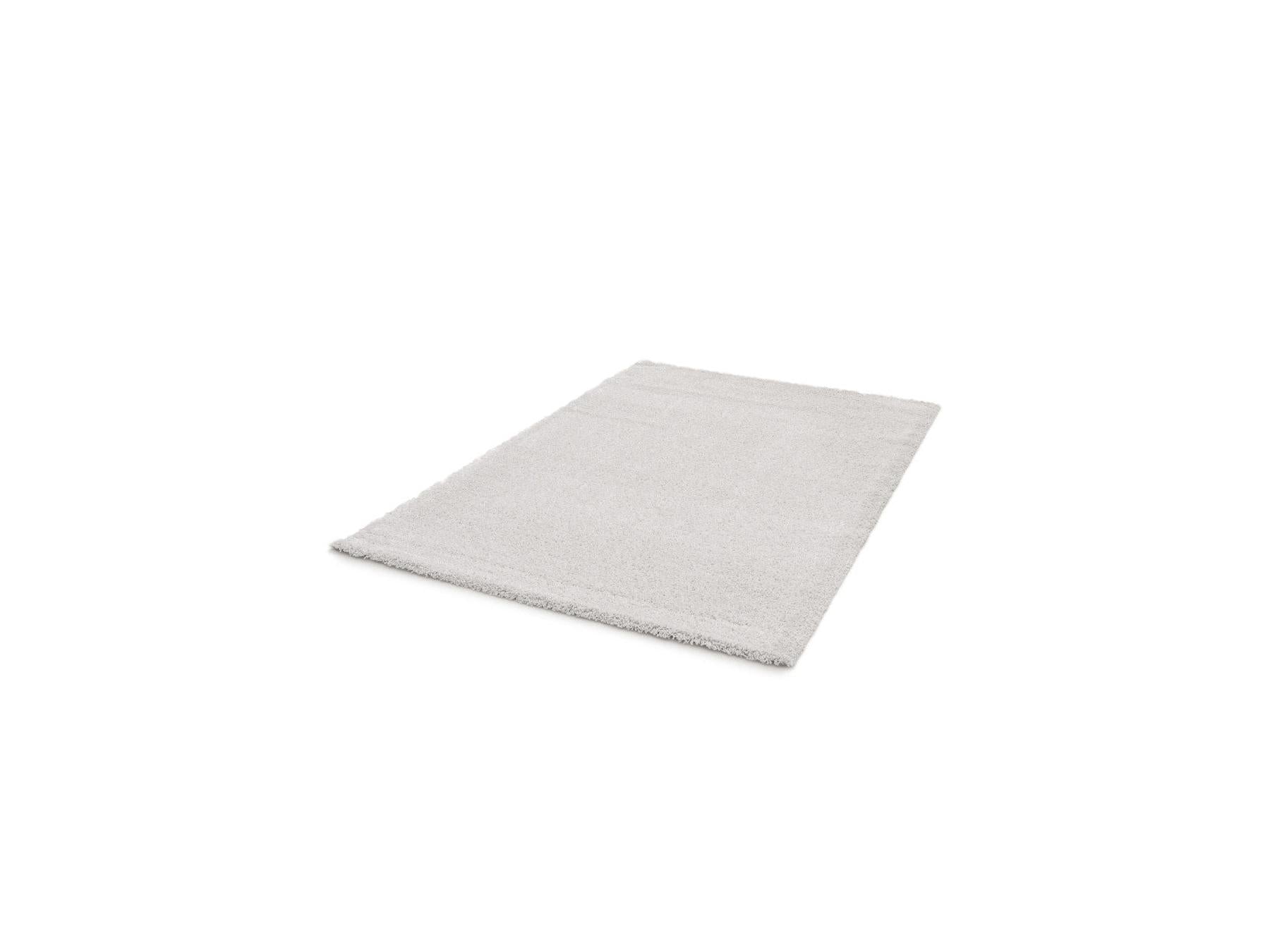Shonna - Tapis Poils Longs - Uni - Gris Clair