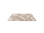 Elvia - Long Pile Rug - Abstract Pattern - Beige