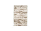 Telira - Tapis Poils Longs - Motif Abstrait - Marron