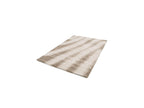Tirasu - Tapis Poils Longs - Motif Abstrait - Beige