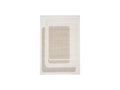 Kare - Long Pile Rug - Graphic Pattern - Beige