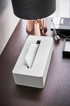 Tissue Box Cover - Tower - White
