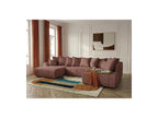 Roxelane - Panoramic Sofa Bed - Heathered Fabric - Left-Hand Corner