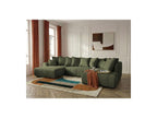Roxelane - Panoramic Sofa Bed - Heathered Fabric - Left-Hand Corner