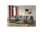 Roxelane - Panoramic Sofa Bed - Heathered Fabric - Left-Hand Corner