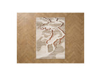 Elvia - Long Pile Rug - Abstract Pattern - Beige
