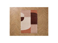 Sorella - Tapis Poils Longs - Motif Graphique - Beige
