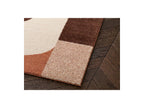 Sorella - Tapis Poils Longs - Motif Graphique - Beige