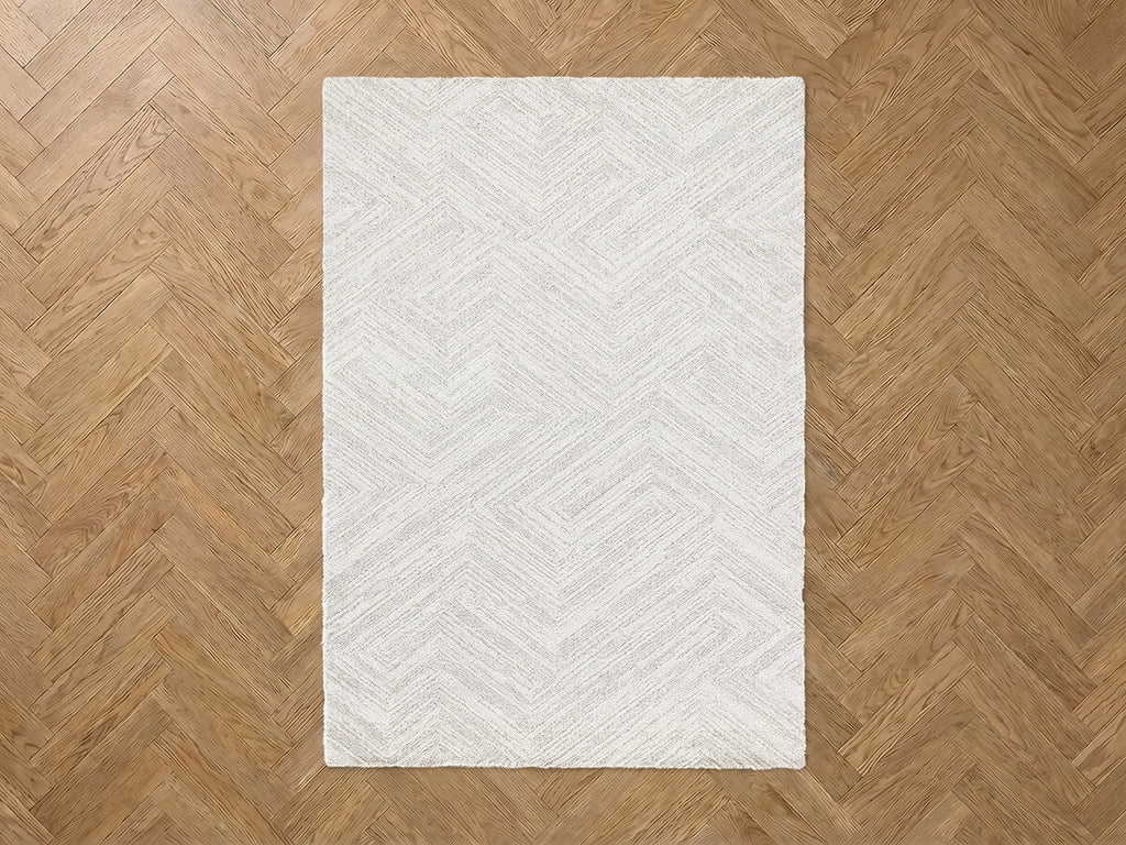 Tapis Poils Courts Trina Motif Graphique