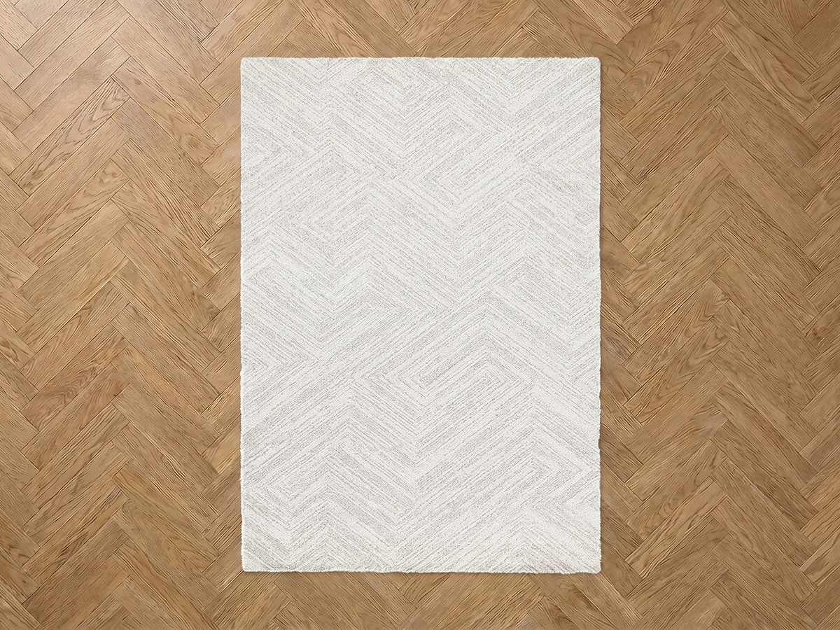 Tapis Poils Courts Trina Motif Graphique